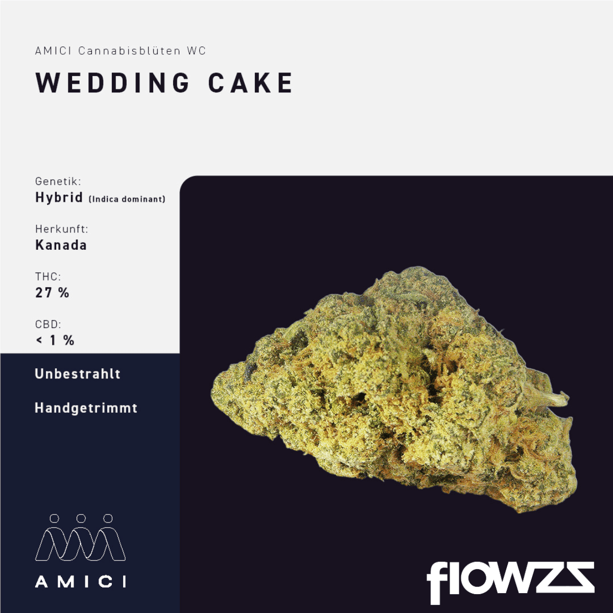 27/1 Amici WC Wedding Cake