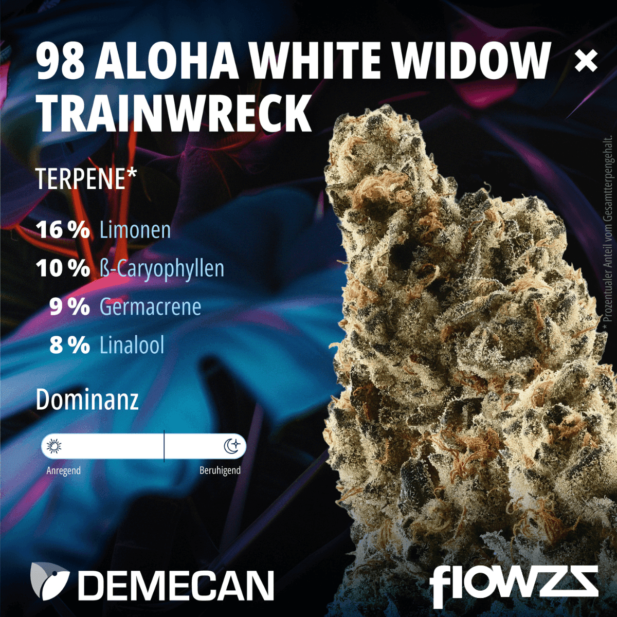 Demecan Craft Aloha 34/1 98 Aloha White Widow x Trainwreck