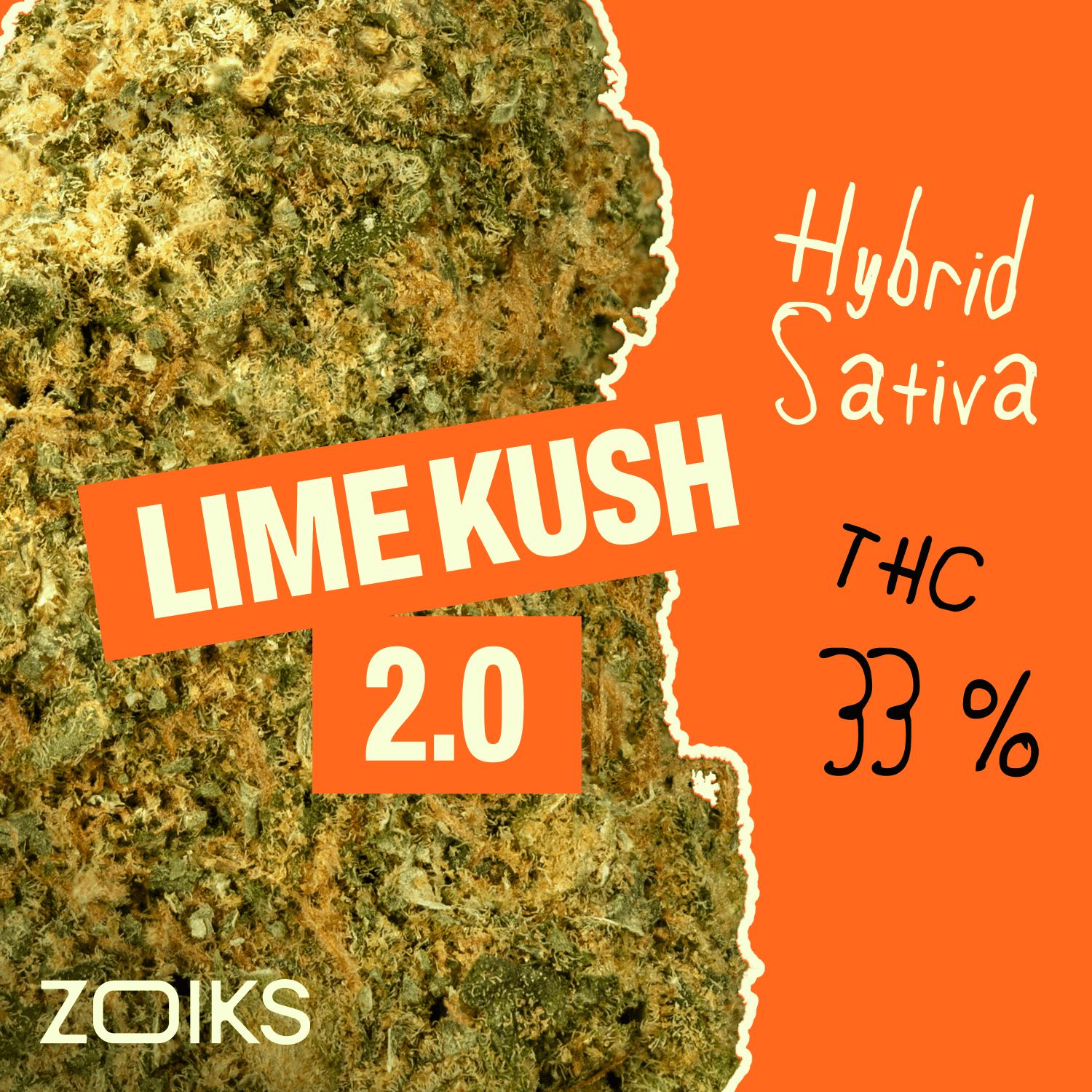  ZOIKS 33/1 LKV2 Lime Kush 2.0