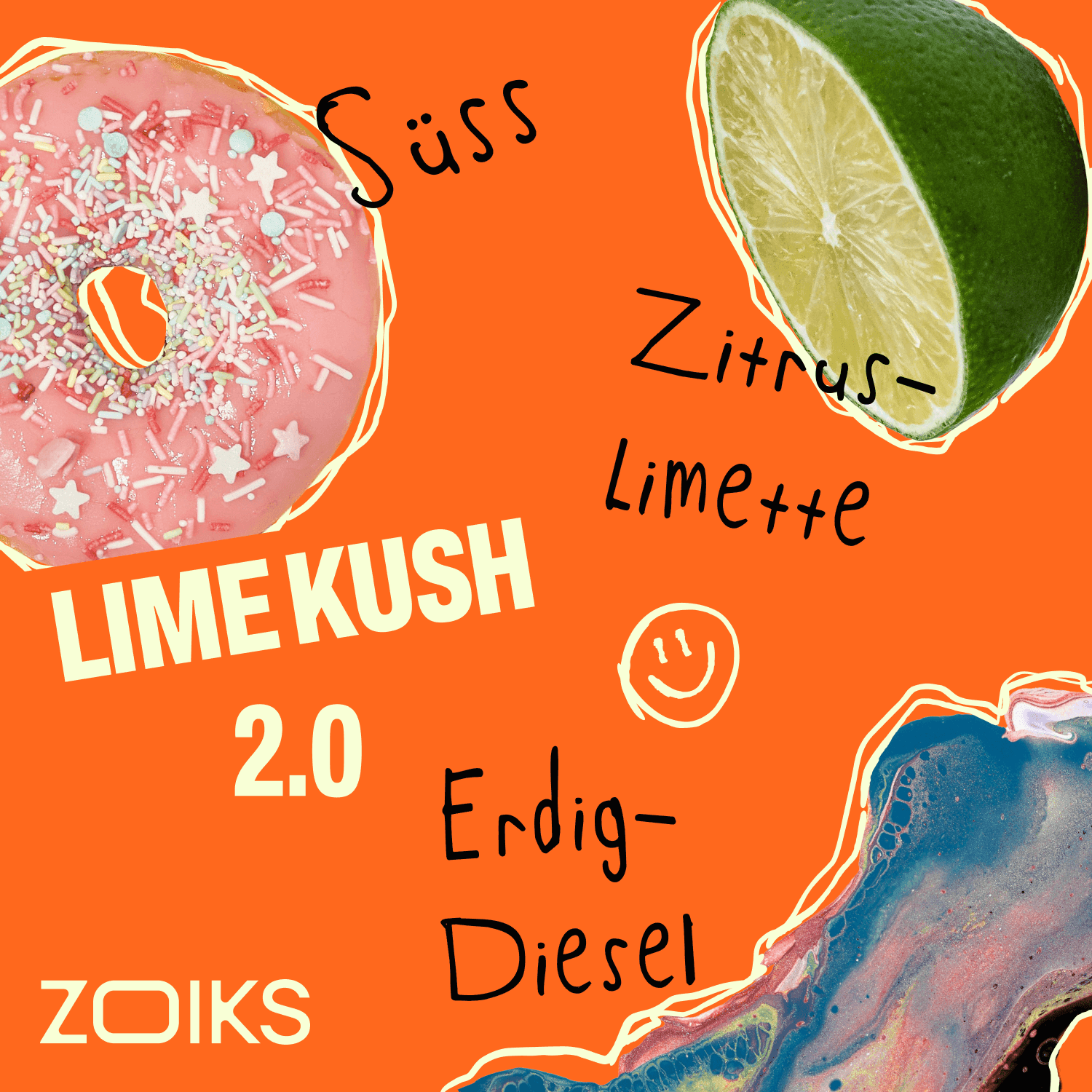  ZOIKS 33/1 LKV2 Lime Kush 2.0