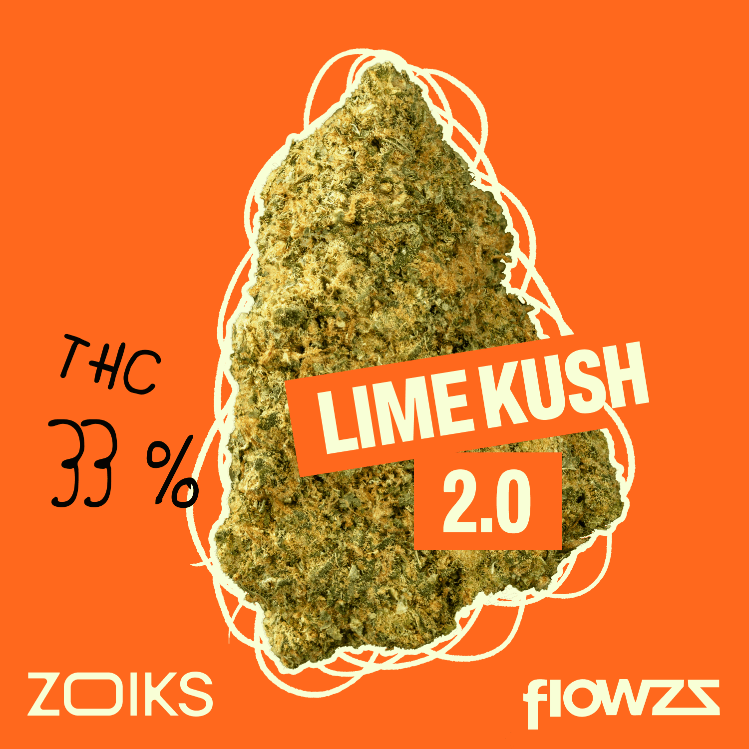  ZOIKS 33/1 LKV2 Lime Kush 2.0