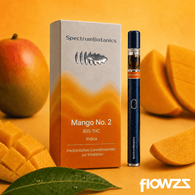 THC Vape 80% Spectrum Botanics Mango No. 2 0,5 ml