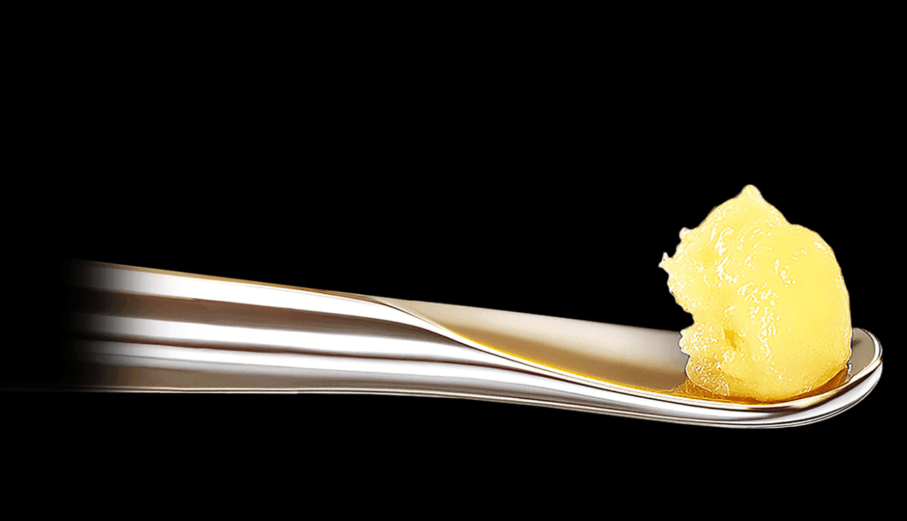 Löffel mit Live Rosin